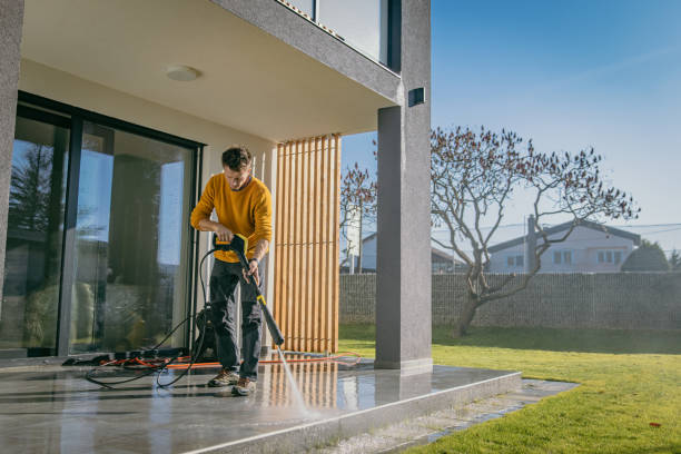 Post-Construction Pressure Washing in Columbia Heights, MN